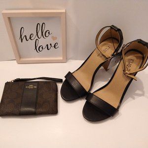 Rue21 Black and Brown Block Heels, NWT